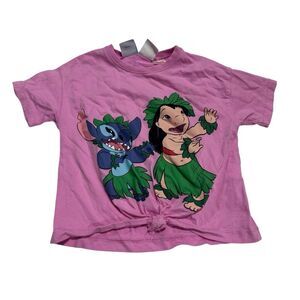 Disney x Zara Lilo & Stitch Graphic Short Sleeve T-Shirt